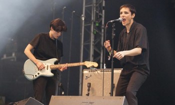 The Savages rockin' out on Stage